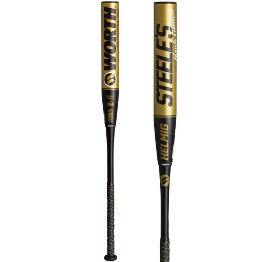 2022 Worth Steele's Hawk Denny Helmig Tribute XL 12.25″ 2PC USSSA Slowpitch Softball Bat: WSHEU -Sports Gear Shop 2022 Worth Steeles Hawk Denny Helmig Tribute XL WSHEU