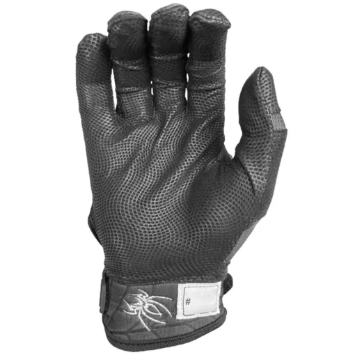 2023 Spiderz Pro Model Batting Gloves: Black/White -Sports Gear Shop 2023SpiderzProModelBattingGloves Black White 2