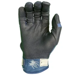 2023 Spiderz Pro Model Batting Gloves: Navy Blue/White -Sports Gear Shop 2023SpiderzProModelBattingGloves Navy White 2