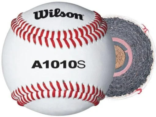 Wilson A1010S Blem Baseballs: One Case (10 Dozen) -Sports Gear Shop A1010S Inside