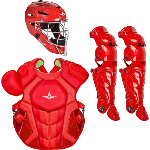 All-Star S7 AXIS (Adult) Solid Catcher's Kit NOCSAE APPROVED: CKCCPRO1XS -Sports Gear Shop All StarS7AXIS Adult Catcher sKitNOCSAEAPPROVED CKCCPRO1XScarlett