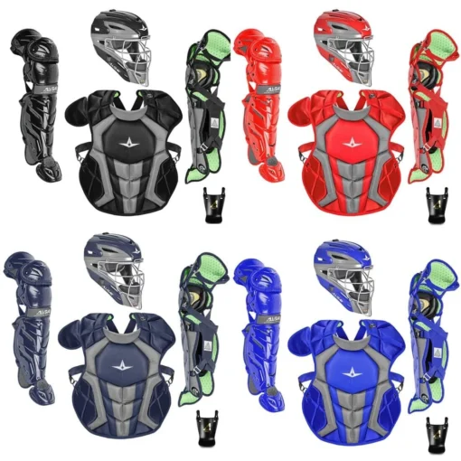 All-Star S7 Axis Elite (Ages 12-16) Catcher's Kit NOCSAE Approved: CKCC1216S7X -Sports Gear Shop All StarS7AxisElite Ages12 16 Catcher sKitNOCSAEApproved CKCC1216S7X