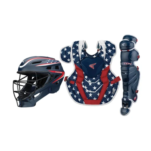 Easton Limited Edition Elite-X Catchers Box Set (Adult & Intermediate) Stars And Stripes -Sports Gear Shop ELITEXSTARS STRIPES