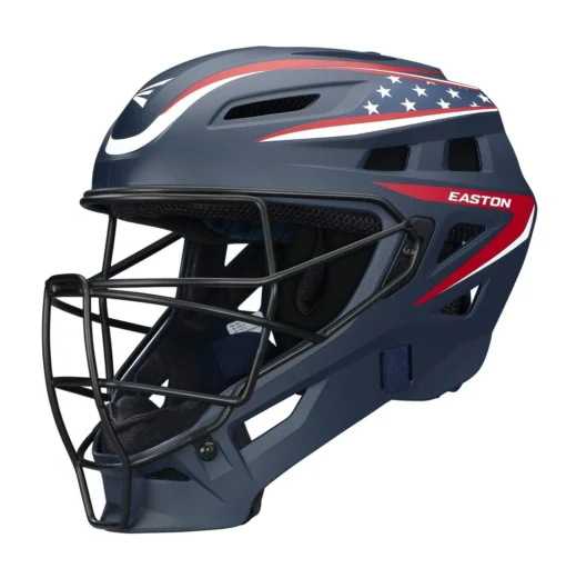 Easton Limited Edition Elite-X Catchers Box Set (Adult & Intermediate) Stars And Stripes -Sports Gear Shop Easton.com ELITE X C HELMET USA 3qtr left 2