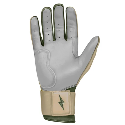 Bruce Bolt Premium Pro Military Series Long Cuff Batting Gloves: Beige -Sports Gear Shop IMG 0883