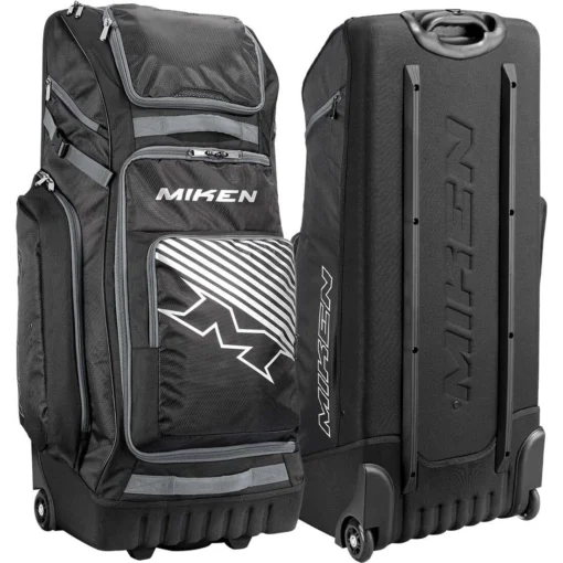 Miken Deluxe Slowpitch Wheeled Roller Bag: MBA005 -Sports Gear Shop MikenDeluxeSlowpitchWheeledRollerBag MBA005 2