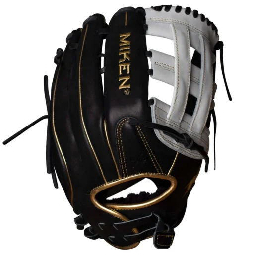 Miken Pro Series 15" Slowpitch Softball Glove - Freak Gold: PRO150-BWG -Sports Gear Shop Miken Slowpitch Softball Glove Gold pro150 bwg