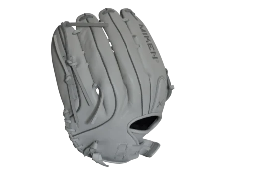 Miken Pro Series 13" Slow Pitch Fielding Glove - White/White: PRO130WW -Sports Gear Shop PRO130WW SIDE 2