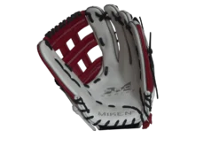 Miken Pro Series 13.5″ Slow Pitch Fielding Glove – White/Scarlet/Navy: PRO135WSN -Sports Gear Shop PRO135WSN FRONT 52f0eec0 b474 43b5 97ee 16036864fd5f