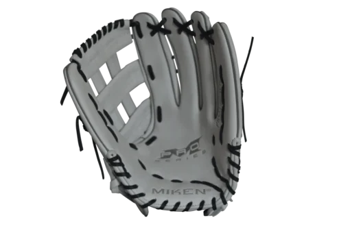 Miken Pro Series 14" Slow Pitch Fielding Glove - White/Navy: PRO140WN -Sports Gear Shop PRO140WN FRONT