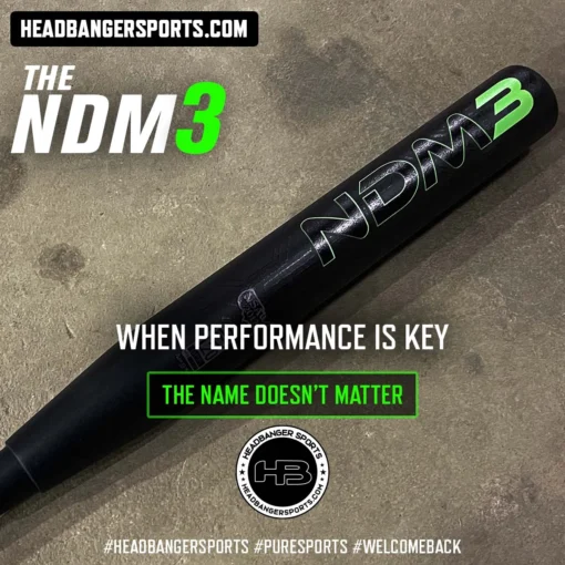 PURE Sports NDM3 13" 2 Piece Game Ready USSSA Slowpitch Softball Bat: M1B3 -Sports Gear Shop PURE Sports NDM3 INSTA Campaign 3