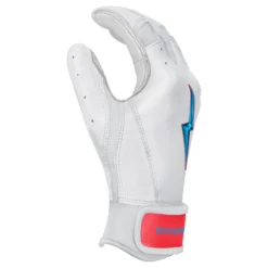 Bruce Bolt PREMIUM PRO BRINSON Series Short Cuff Batting Gloves: White -Sports Gear Shop SC LBW SIDE scaled