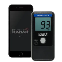 Pocket Radar Smart Coach Radar APP System: SR1100 -Sports Gear Shop SC phoneApp