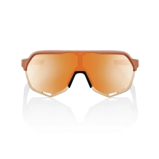 100% S2 Sunglasses Matte Copper Chromium - HiPER Copper Mirror Lens -Sports Gear Shop SP22 S2 60006 00005 FRONT