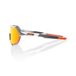 100% S2 Sunglasses Soft Tact Grey Camo - HiPER Red Multilayer Mirror Lens -Sports Gear Shop SP22 S2 60006 00008 PROFILE