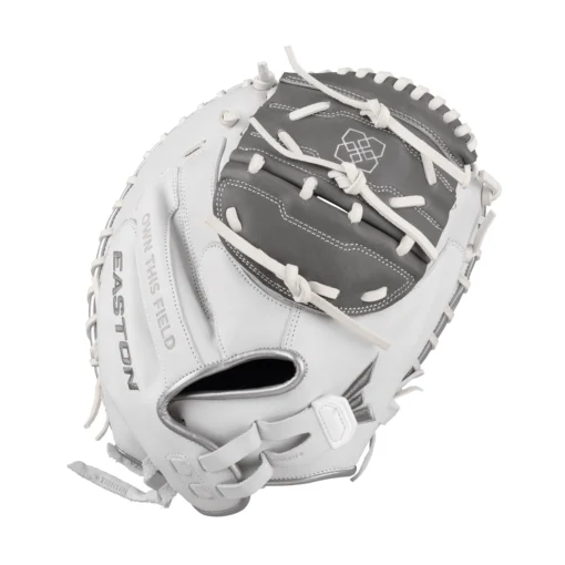 Easton Professional Collection 34" Jen Schroeder Fastpitch Catcher's Mitt: RUDI2020 -Sports Gear Shop Signature Series Jen Schro RUDI 2020 Back