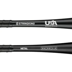 StringKing Metal (-10) USA Baseball Bat: SKUSM10 -Sports Gear Shop StringKing Baseball Metal USABat Bat 29 Inch Close Up FQtnbTV base 2x 5r3SOSw