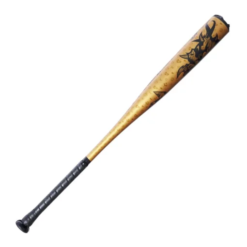 2023 DeMarini Voodoo One Gold BBCOR (-3) Baseball Bat: WBD2352010 -Sports Gear Shop WBD2352010 1 DeMarini Voodoo One GD.png.cq5dam.web .1200.1200