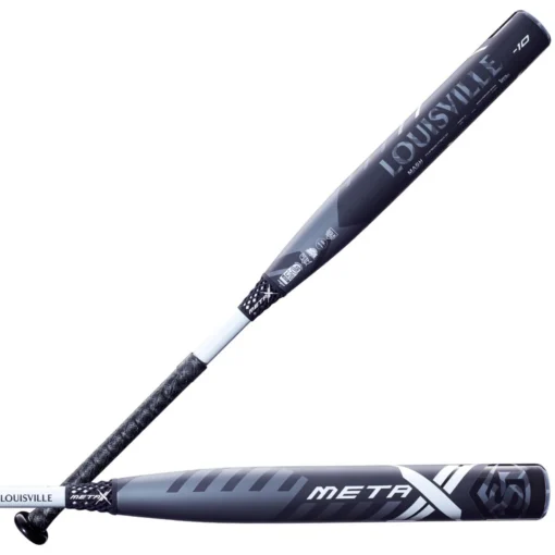 2022 Louisville Slugger META (-10) Fastpitch Softball Bat: WBL2492010 -Sports Gear Shop WBL2492010 7 LS Meta FP 10 BL GY.png.cq5dam.web .1200.1200