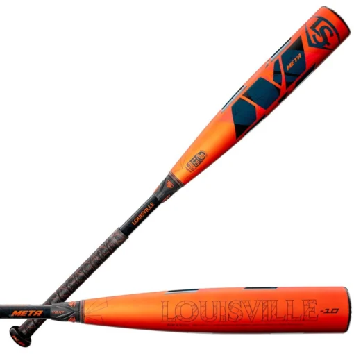 2022 Louisville Slugger META (-10) USSSA Baseball Bat: WBL2528010 -Sports Gear Shop WBL2528010 8 LS SL Meta 22 10 OR BU.png.cq5dam.web .1200.1200