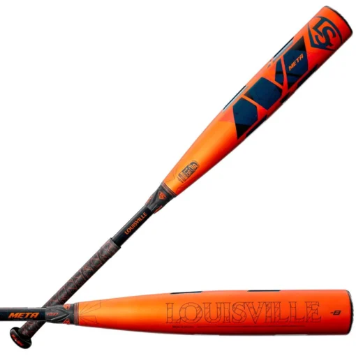 2022 Louisville Slugger META (-8) USSSA Baseball Bat: WBL2529010 -Sports Gear Shop WBL2529010 8 LS SL Meta 22 8 OR BU.png.cq5dam.web .1200.1200