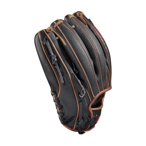 2021 Wilson A2K D33SS 11.75" Pitcher's Baseball Glove: WTA2KRB21D33 -Sports Gear Shop WBW100063 3 A2K P D33 1175 BlackSnakeSS SaddleTan.png.cq5dam.web .1200.1200