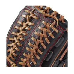 2021 Wilson A2K D33SS 11.75" Pitcher's Baseball Glove: WTA2KRB21D33 -Sports Gear Shop WBW100063 4 A2K P D33 1175 BlackSnakeSS SaddleTan.png.cq5dam.web .1200.1200