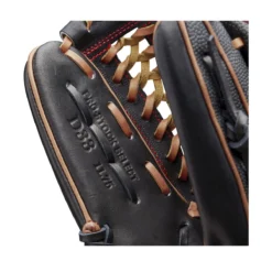 2021 Wilson A2K D33SS 11.75" Pitcher's Baseball Glove: WTA2KRB21D33 -Sports Gear Shop WBW100063 6 A2K P D33 1175 BlackSnakeSS SaddleTan.png.cq5dam.web .1200.1200