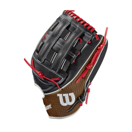 2021 Wilson A2K 1799SS 12.75" Outfield Baseball Glove: WBW1000691275 -Sports Gear Shop WBW100069 2 A2K OF 1799SS 1275 BlackSS BrownSnakeSS Black.png.cq5dam.web .1200.1200