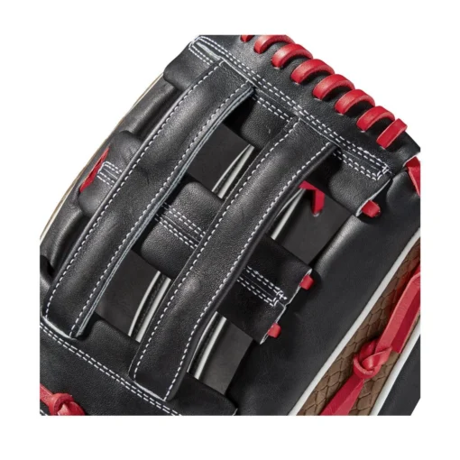 2021 Wilson A2K 1799SS 12.75" Outfield Baseball Glove: WBW1000691275 -Sports Gear Shop WBW100069 4 A2K OF 1799SS 1275 BlackSS BrownSnakeSS Black.png.cq5dam.web .1200.1200