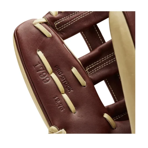 2021 Wilson A2000 1799 12.75" Outfield Baseball Glove: WBW1000941275 -Sports Gear Shop WBW100094 6 A2000 OF 1799 1275 Blonde Walnut.png.cq5dam.web .1200.1200