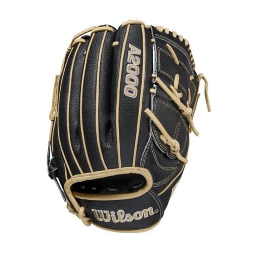 2021 Wilson A2000 B2SS 12" SuperSkin Pitcher's Baseball Glove: WBW10010012 -Sports Gear Shop WBW100100 0 A2000 P B2SS 12 BlackSS Blonde.png.cq5dam.web .1200.1200