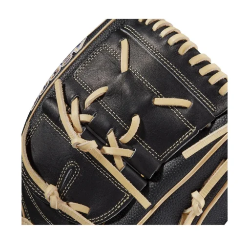 2021 Wilson A2000 B2SS 12" SuperSkin Pitcher's Baseball Glove: WBW10010012 -Sports Gear Shop WBW100100 4 A2000 P B2SS 12 BlackSS Blonde.png.cq5dam.web .1200.1200