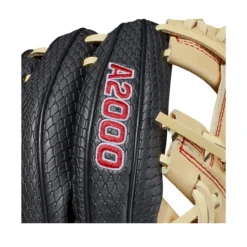 2021 Wilson A2000 PF88SS Pedroia Fit 11.25" Infield Baseball Glove: WTA20RB20PF88SS -Sports Gear Shop WBW100107 5 A2000 IF PF88SS 1125 BlackSnakeSS Blonde Red.png.cq5dam.web .1200.1200