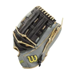 2021 Wilson A2000 1799SS 12.75" SuperSkin Outfield Baseball Glove: WBW1001121275 -Sports Gear Shop WBW100112 2 A2000 OF 1799SS 1275 Black GreySS Blonde.png.cq5dam.web .1200.1200