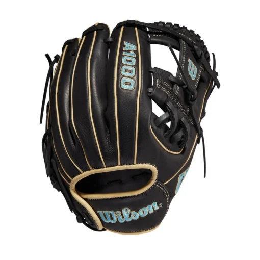 2022 Wilson A1000 DP15 11.5" Infield Baseball Glove: WTA10RB22DP15 -Sports Gear Shop WBW100132 0 A1000 DP15 IF 115 Blue Black Blonde.png.cq5dam.web .1200.1200