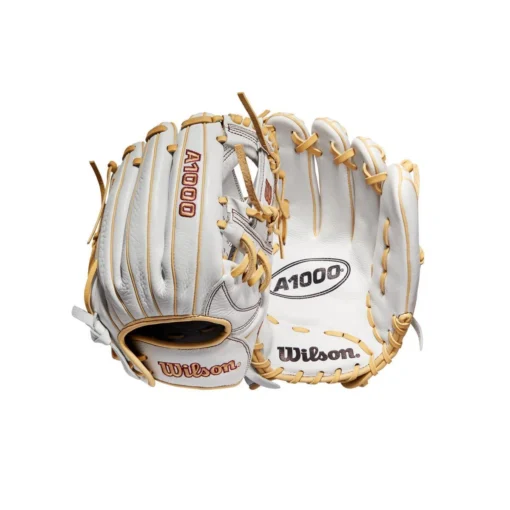 2022 Wilson A1000 H175 11.75" Infield Fastpitch Softball Glove: WTA10RF22H1175 -Sports Gear Shop WBW100178 8 A1000 FP H IF 1175 White Blonde.png.cq5dam.web .1200.1200