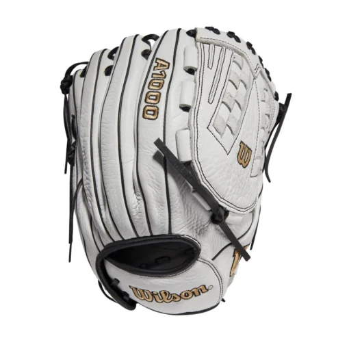 2022 Wilson A1000 V125 12.5" Outfield/Pitcher's Fastpitch Softball Glove: WTA10RF22V125 -Sports Gear Shop WBW100182 0 A1000 FP V125 OF 125 White Black.png.cq5dam.web .1200.1200