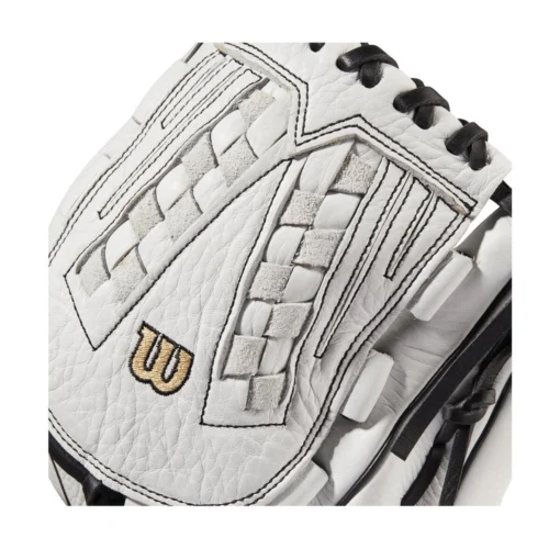 2022 Wilson A1000 V125 12.5" Outfield/Pitcher's Fastpitch Softball Glove: WTA10RF22V125 -Sports Gear Shop WBW100182 4 A1000 FP V125 OF 125 White Black.png.cq5dam.web .1200.1200