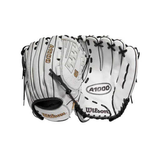 2022 Wilson A1000 V125 12.5" Outfield/Pitcher's Fastpitch Softball Glove: WTA10RF22V125 -Sports Gear Shop WBW100182 8 A1000 FP V125 OF 125 White Black.png.cq5dam.web .1200.1200