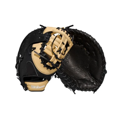 2021 Wilson A2K Jose Abreu GM JAB79 12.5" Baseball First Base Mitt: WTA2KRB21JAB79GM -Sports Gear Shop WBW100233 8 A2K Jose Abreu GM 125 BlackSS Blonde.png.cq5dam.web .1200.1200