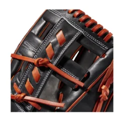 2022 Wilson A2000 1716 11.5" Infield Baseball Glove: WTA20RB221716 -Sports Gear Shop WBW100389 4 A2000 Leather 1716 IF 115 Black Copper.png.cq5dam.web .1200.1200