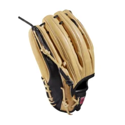 2022 Wilson A2000 D33 11.75" Pitcher's Baseball Glove: WTA20RB22D33 -Sports Gear Shop WBW100393 3 A2000 Leather D33 1175 Blonde Black.png.cq5dam.web .1200.1200