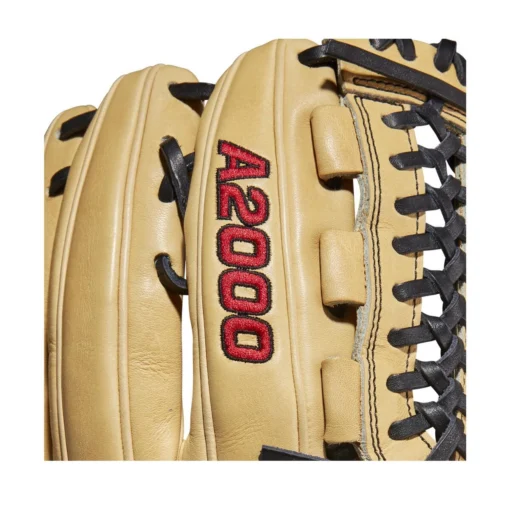 2022 Wilson A2000 D33 11.75" Pitcher's Baseball Glove: WTA20RB22D33 -Sports Gear Shop WBW100393 5 A2000 Leather D33 1175 Blonde Black.png.cq5dam.web .1200.1200