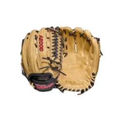 2022 Wilson A2000 D33 11.75" Pitcher's Baseball Glove: WTA20RB22D33 -Sports Gear Shop WBW100393 8 A2000 Leather D33 1175 Blonde Black.png.cq5dam.web .1200.1200