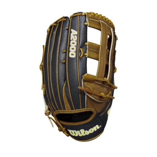 Wilson A2000 SP14SS 14" Slowpitch Softball Fielding Glove: WBW10040414 -Sports Gear Shop WBW100404 0 2022 A2000 SP14SS BL Saddle Tan.png.cq5dam.web .1200.1200