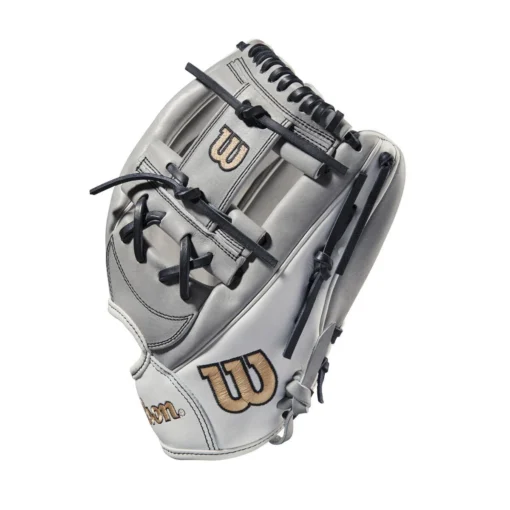 2022 Wilson A2000 H75 11.75" Infield Fastpitch Softball Glove: WTA20RF22H75 -Sports Gear Shop WBW100437 2 A2000 FP IF H75 1175 Grey White.png.cq5dam.web .1200.1200