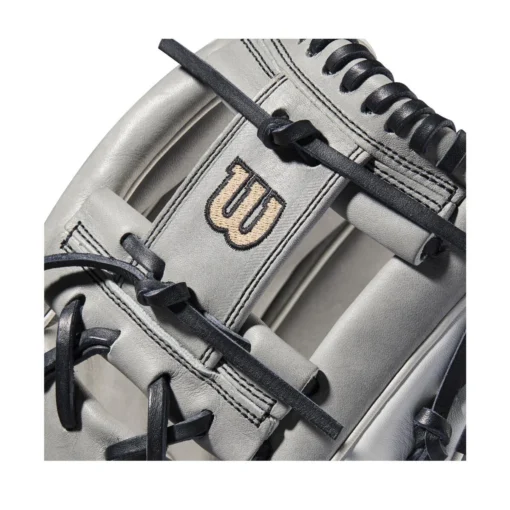 2022 Wilson A2000 H75 11.75" Infield Fastpitch Softball Glove: WTA20RF22H75 -Sports Gear Shop WBW100437 4 A2000 FP IF H75 1175 Grey White.png.cq5dam.web .1200.1200