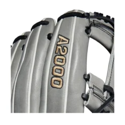 2022 Wilson A2000 H75 11.75" Infield Fastpitch Softball Glove: WTA20RF22H75 -Sports Gear Shop WBW100437 5 A2000 FP IF H75 1175 Grey White.png.cq5dam.web .1200.1200