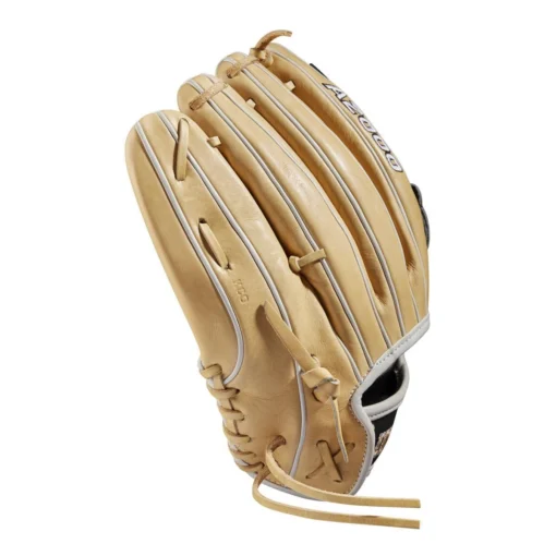 2022 Wilson A2000 P12 12" PItcher's Fastpitch Softball Glove: WTA20RF22P12 -Sports Gear Shop WBW100439 3 A2000 FP P P12 12 Blonde Black.png.cq5dam.web .1200.1200